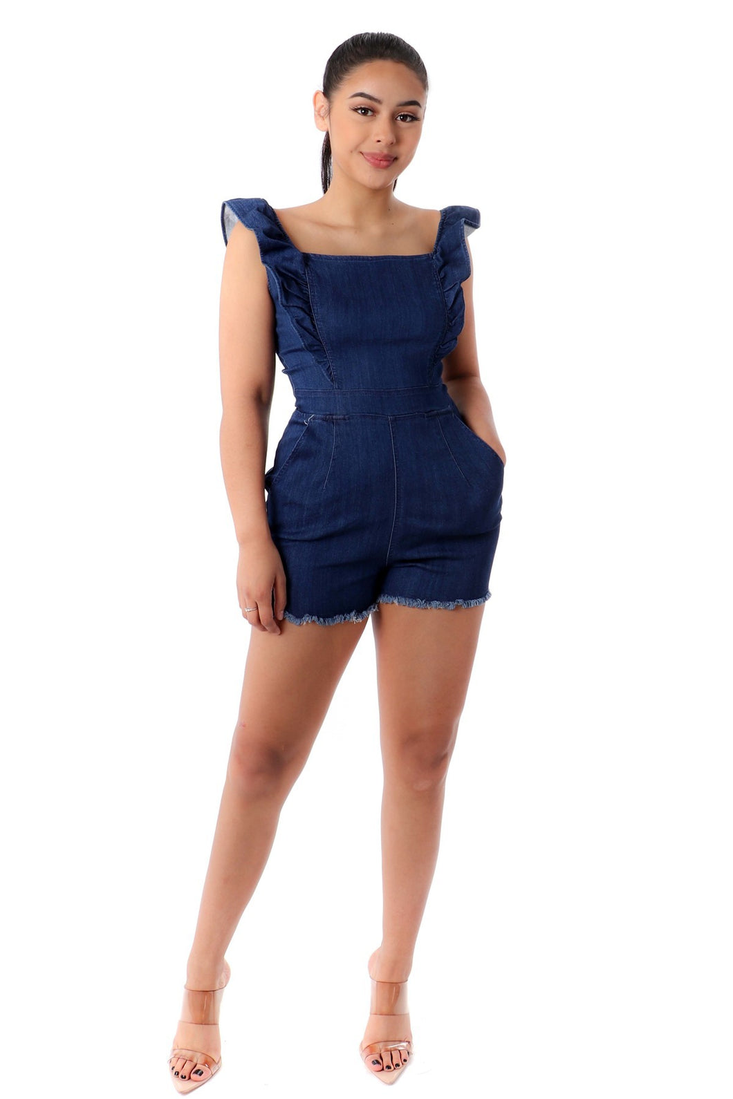 Demin Romper