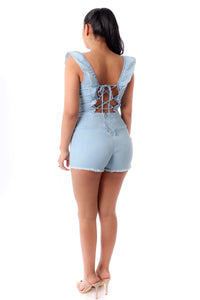 Demin Romper